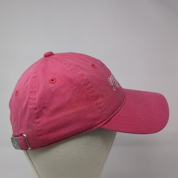 Brundage Mountain Slideback Baseball Cap Pink One Size Adjustable Attitude 101 - Picture 4 of 8